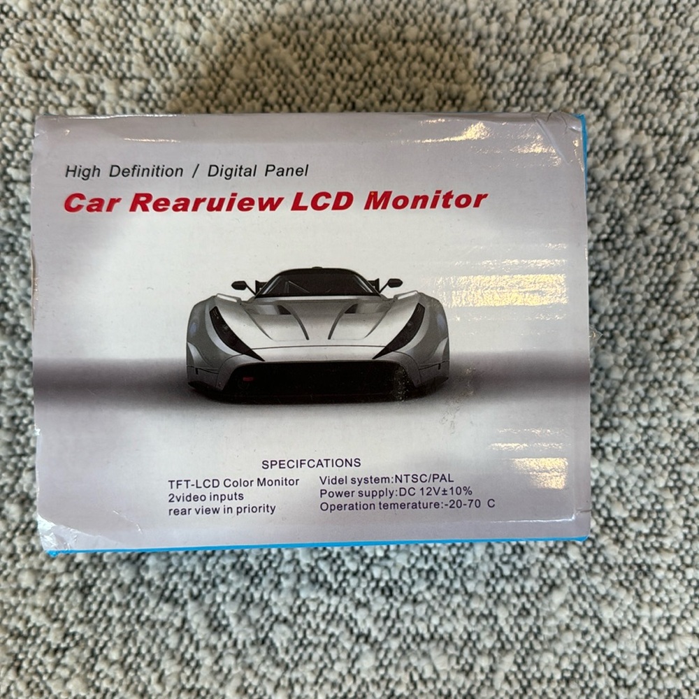 Car rearuiew LCD Monitor new‎